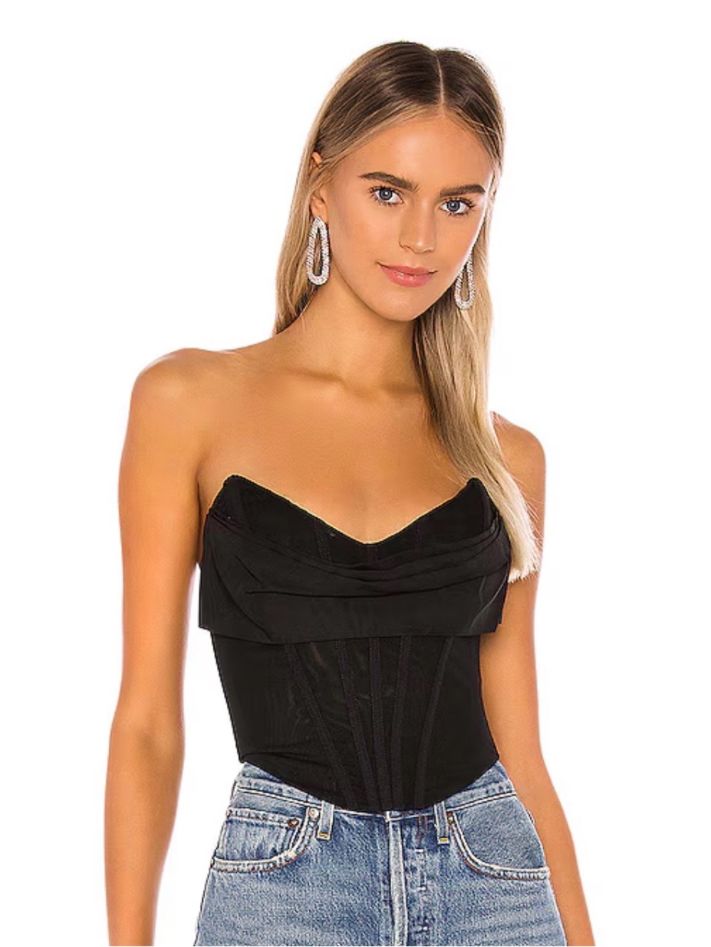 NBD REVOLVE Hailee Bustier Top
